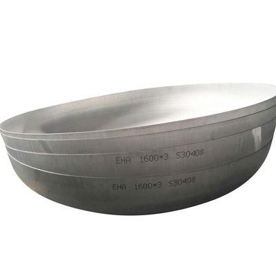 Pressure Vessel Oval Cone Dish SS304L Steel Tank Ends ODM