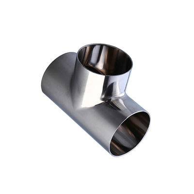 Super Duplex UNS S32750/S32760/S31803 ASME B16.9 Fittings 1-48 Inch Stainless Steel Pipe Tee Seamless Or Weld