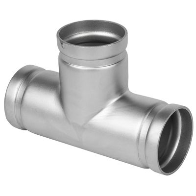 ASME B16.9 ASTM A403  SCH40 Carbon Steel Pipe fitting Round Equal Tee