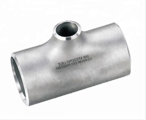 Tee Reducing, Diam:12"x10" ,Sch: S-STD/S-STD ,Std of design: ASME B16.9 ,Ends: BW ,Material: Wrought-ASTM A234-SMLS Gr.