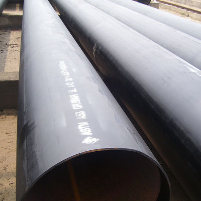 API 5L X65 X70  LSAW Coated Carbon Steel Pipe 12 Meter 5mm -50mm Thickness