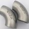 ASME B16.9 Customized Nickel Alloy Pipe Fittings Round Shape 90 Degree Elbow