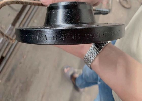 Weld Neck Flange Std Asme B16.47a Carbon Steel Astm A105 Raised Face S32750 Duplex Steel Neck Flange