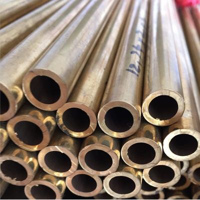 Copper Tube Industrial Pure Copper Tube Hardware Straight Pipe Brass Tube 62 Brass Pipe T2 Copper Tube Oxygen-Free