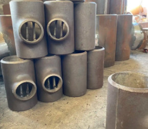 ASME/ANSI B16.9 Butt Welding Barred Tee  OD 4"x 4”Sch40 ASTM/UNS N02200