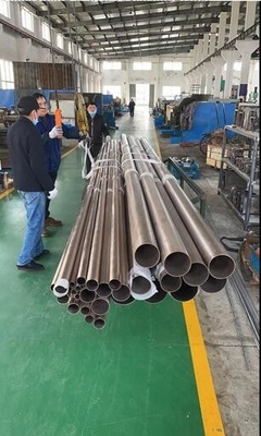 Copper Nickel Pipe Seamless Annealed PE  3/4 &quot; 2 MM EEMUA 144 SEC.1 Alloy Cn102 Pipe