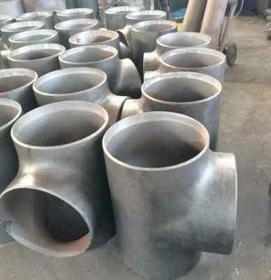 Stainless Steel Pipe Fittings Butt Weld Tube Fittings Three Way Tee Reducing Tee Ansi / Asme B16.9 Ss 304/304l/316/316l