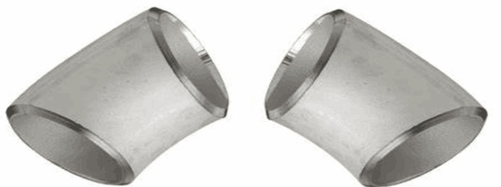 L/R 8" SCH-STD Alloy Steel Pipe Fitting 45 Degree Butt Welding Elbow ASTM/UNS N08800