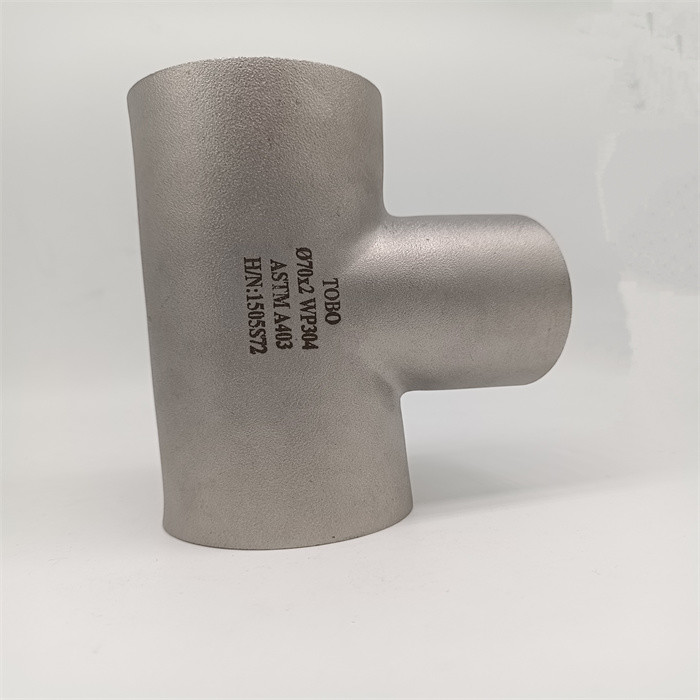 Stainless Steel Pipe Fittings Alloy Steel Pipe Fittings BW Tee ASMEB16