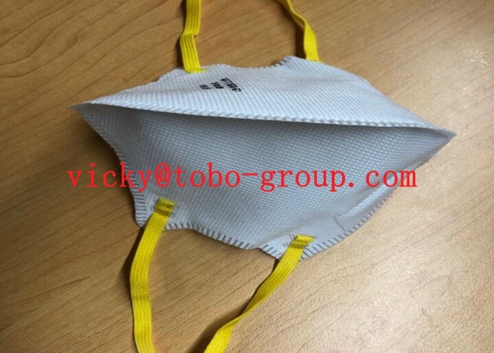 Non Woven N95 Medical Grade Mask Breathing Face Mask 14.5cm * 9.5cm