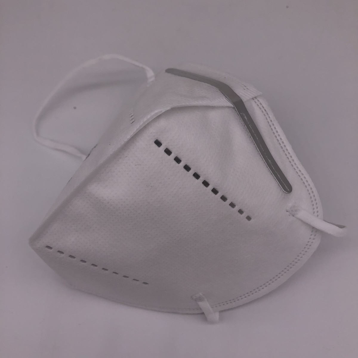 White Color Disposable Ffp2 Mask Dust Protection Mask Non Woven Fabric