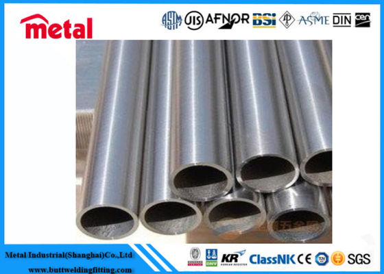 ASTM B338 Gr2 Ta2 Titanium Alloy Pipe For Heat Exchanger Round Shape