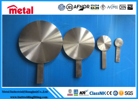Hastelloy C - 276 Paddle Blind Flange , ASME B16 5 Steel Pipes And Fittings