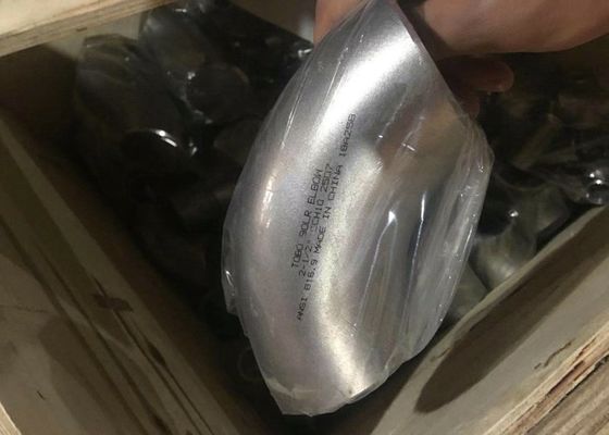 ANSI B 16.9 Monel Alloy Steel Pipe Fittings 90LR Elbow 3