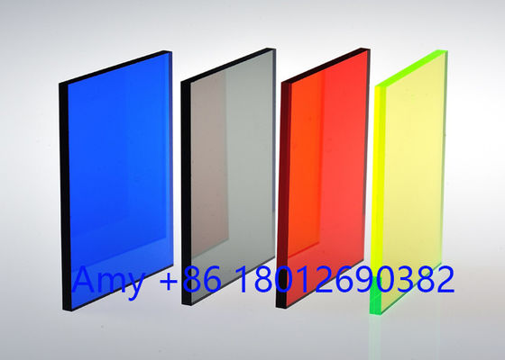 Colored Customized Size Plastic Board A3 Polished Perspex PMMA Lucite Plate Cast Clear Acrylic Sheet Transparent Sheet