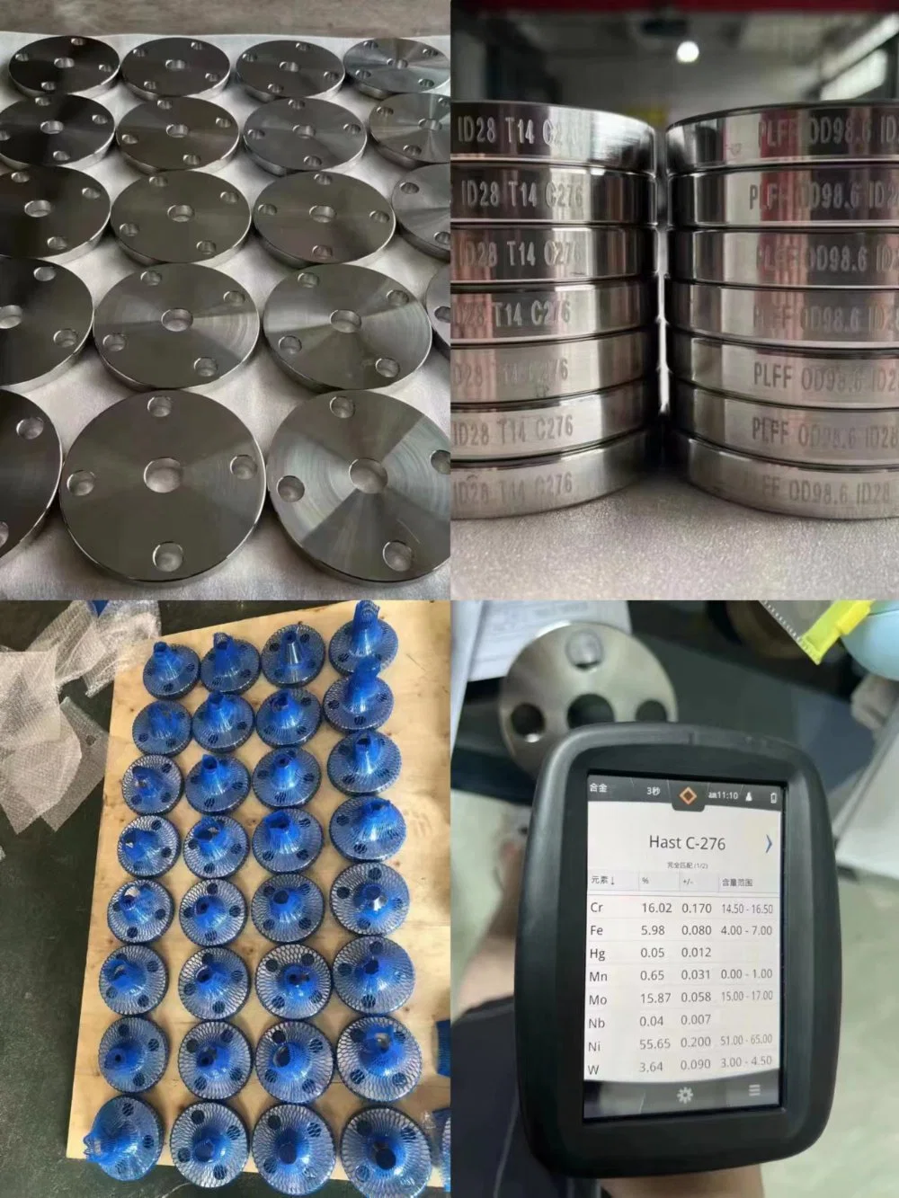 ASME B16.5 Alloy Steel Forged Steel Slip on So Plate Flanges Class 150