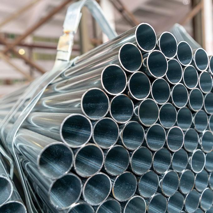 Galvanized Welded Steel Pipe ASTM DIN GB JIS Seamless Coated Pipe for Custom Length Services 1