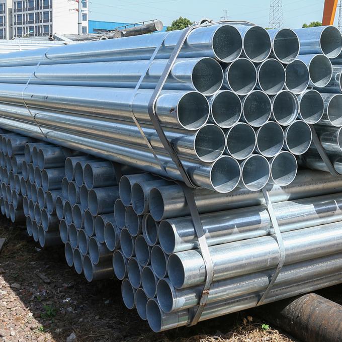 Galvanized Welded Steel Pipe ASTM DIN GB JIS Seamless Coated Pipe for Custom Length Services 2
