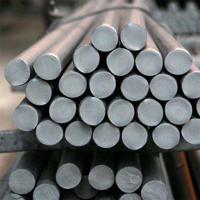Silver Cold Rolled Steel Alloy Round Rod Annealed 170-207 Hardness ASTM GB JIS Standard 1