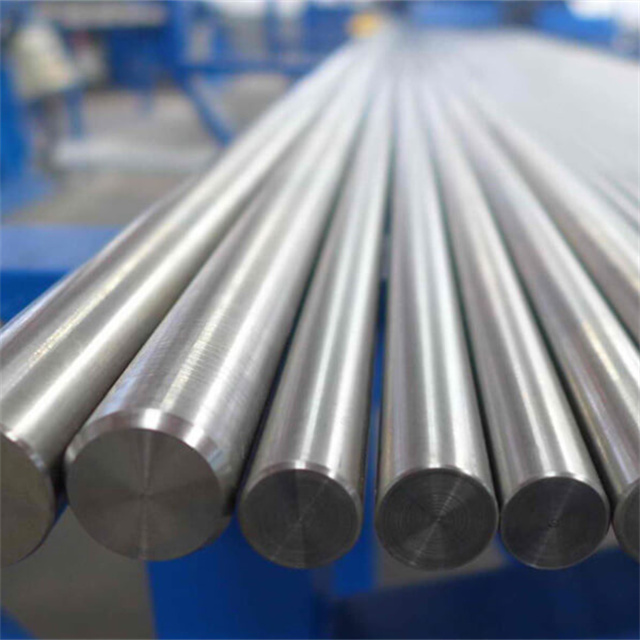 Silver Cold Rolled Steel Alloy Round Rod Annealed 170-207 Hardness ASTM GB JIS Standard 5