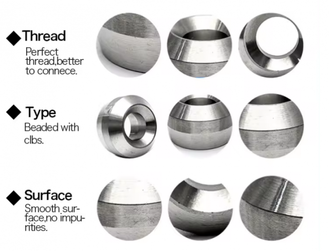 latest company news about Olet Austenitic Stainless steel 317L MSS SP-97 sockolet/weldolet/threadolet Socket Weld Fittings  3