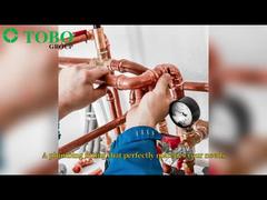 Video display of copper elbow