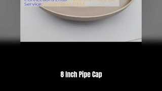 8 Inch Copper Nickel Pipe Cap 16 Bar Pressure