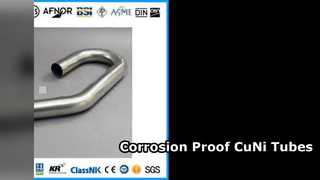 Corrosion Proof CuNi U Tubes for Marine Heat Exchangers