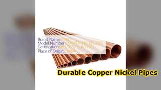 Seamless Copper Nickel Pipe for Durability