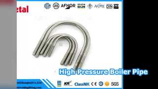 High Pressure Boiler Pipe SCH 80 Seamless U Bending