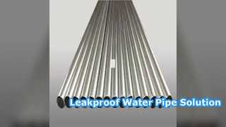 Leakproof Steel Pipe Urban Water Supply Solution