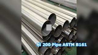 Ni 200 Nickel Alloy Pipe ASTM B161 Seamless