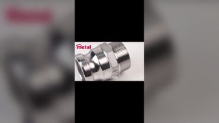 Precision-Machined Steel Pipe Fittings Showcase