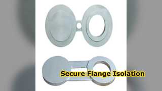 ASTM A182 Nickel Alloy Spectacle Blind Flange