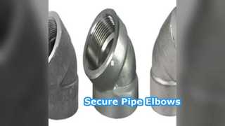 Durable Pipe Elbows for Secure Connections