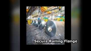 Secure Round Tube Handrail Flange