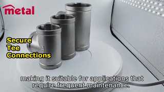 Female Threaded Copper Tee | Secure Branch Connections