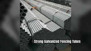 Galvanized Steel Tubes for Durable Fencing