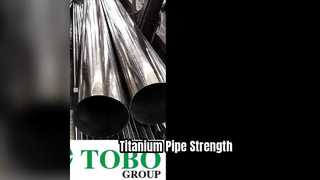 Titanium Alloy Pipe 10 Inch Polished Hot Rolled
